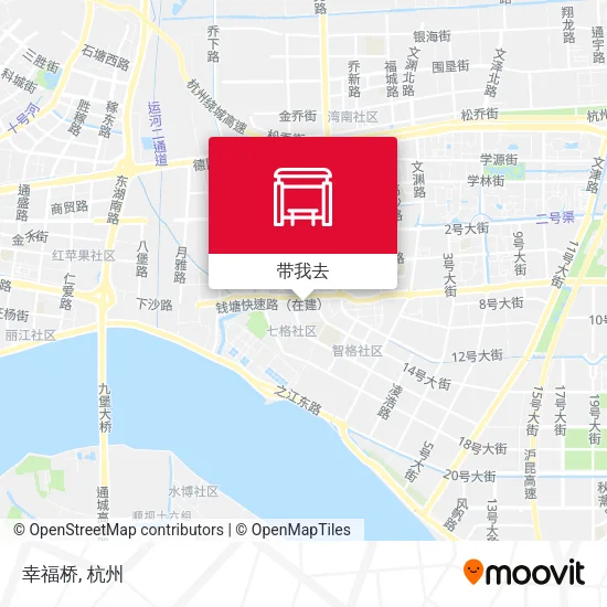 幸福桥地图