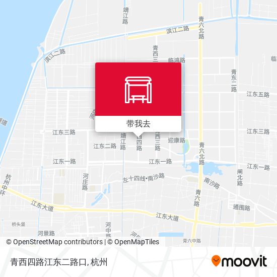 青西四路江东二路口地图