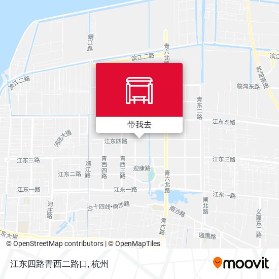 江东四路青西二路口地图