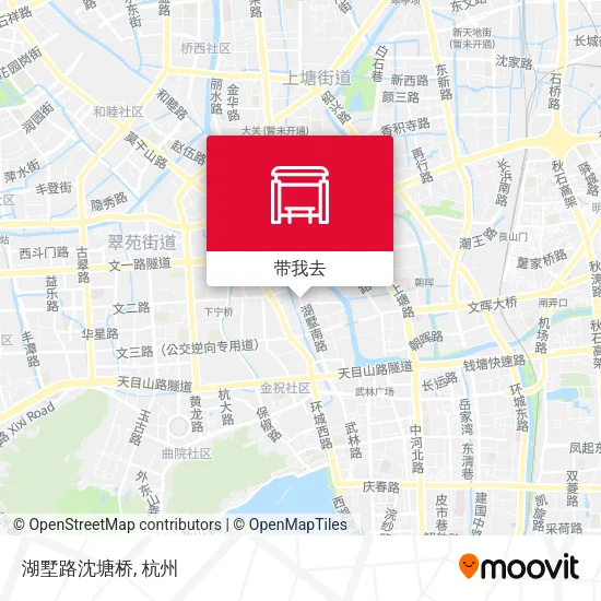 湖墅路沈塘桥地图