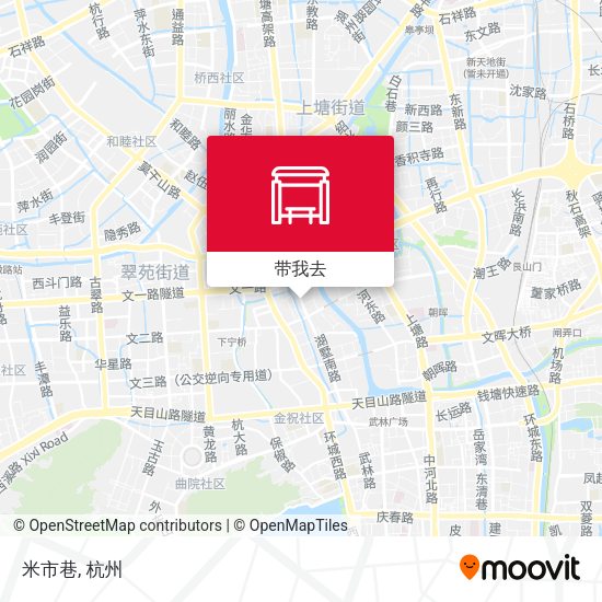 米市巷地图