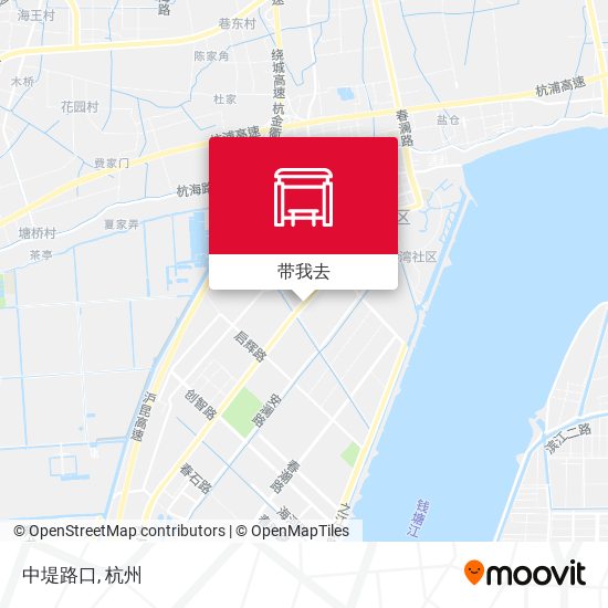 中堤路口地图