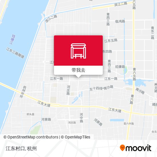 江东村口地图