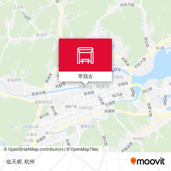 临天桥地图