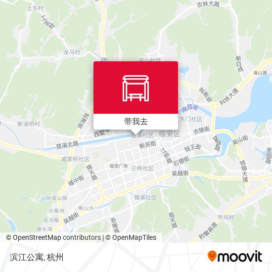 滨江公寓地图