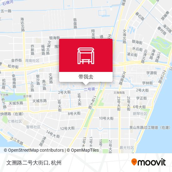 文溯路二号大街口地图
