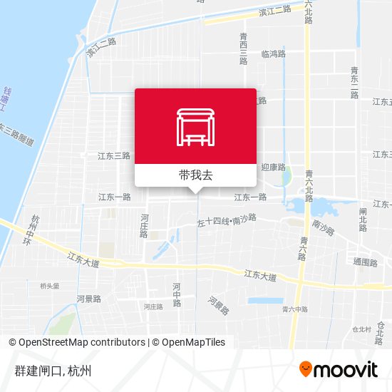 群建闸口地图