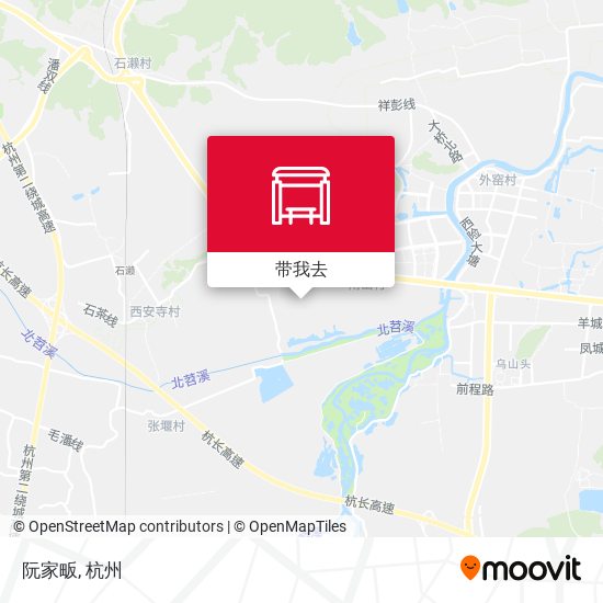 阮家畈地图