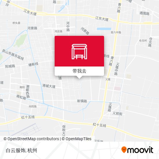 白云服饰地图