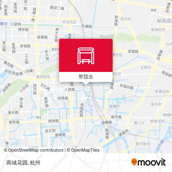 商城花园地图