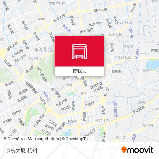 余杭大厦地图