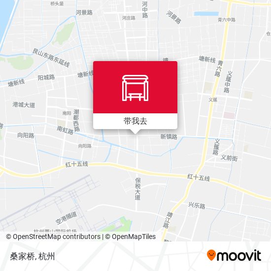 桑家桥地图