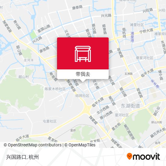 兴国路口地图