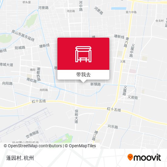 蓬园村地图