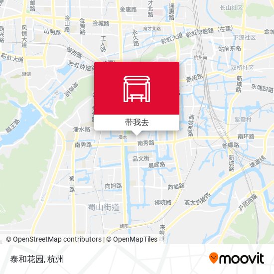 泰和花园地图