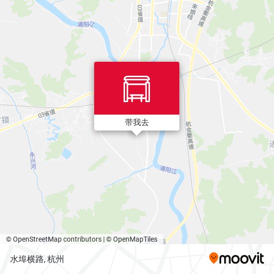 水埠横路地图