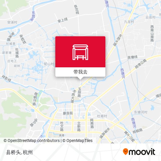 县桥头地图