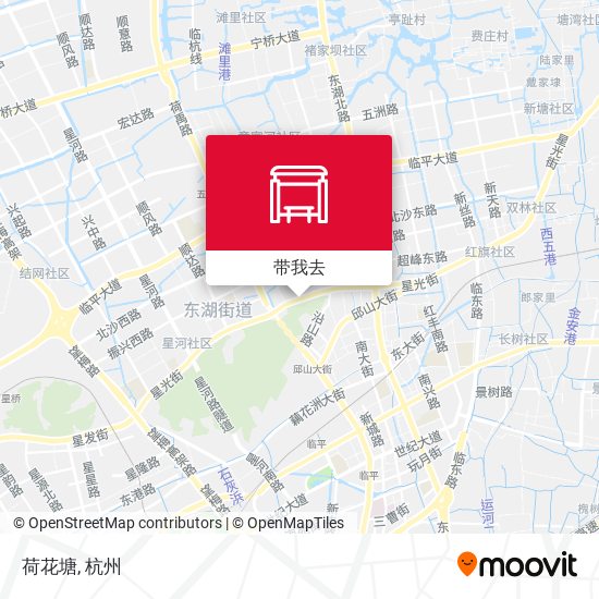 荷花塘地图