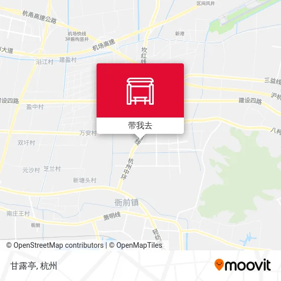 甘露亭地图