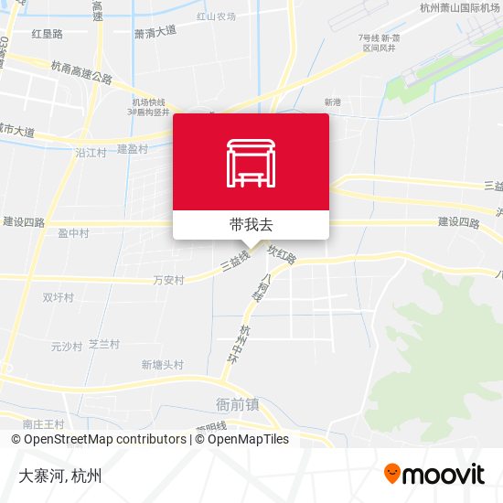 大寨河地图