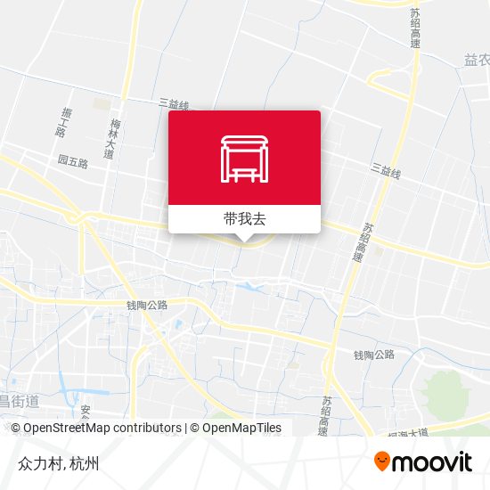 众力村地图