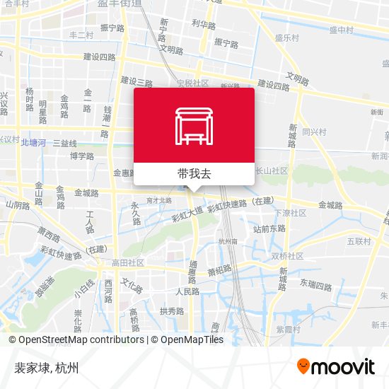 裴家埭地图
