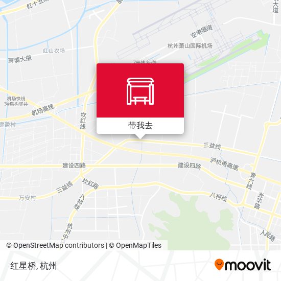 红星桥地图