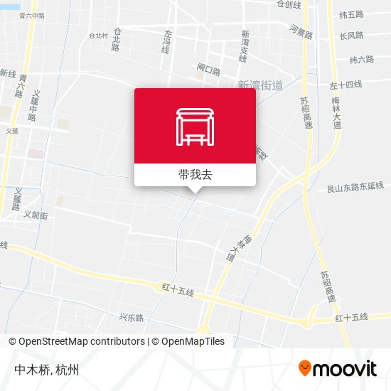 中木桥地图