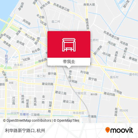利华路新宁路口地图
