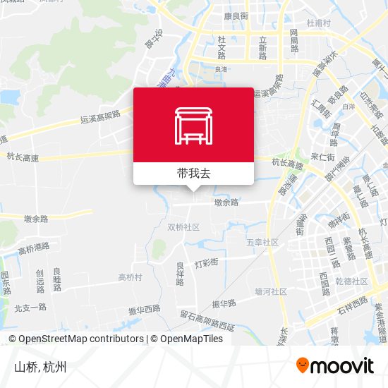 山桥地图