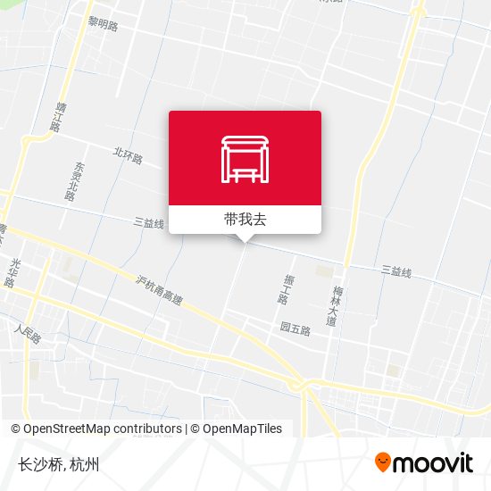 长沙桥地图