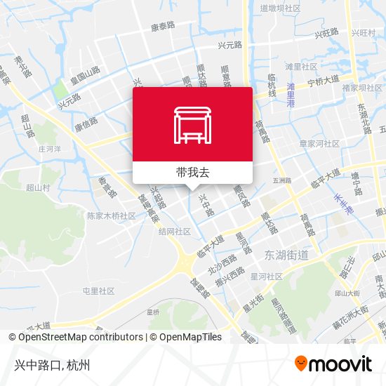 兴中路口地图