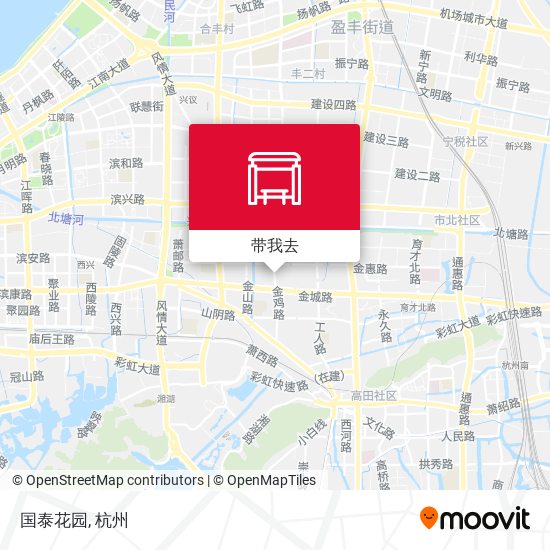 国泰花园地图