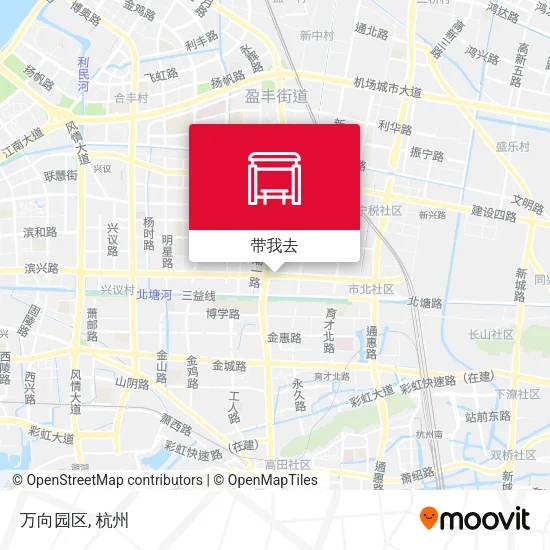 万向园区地图