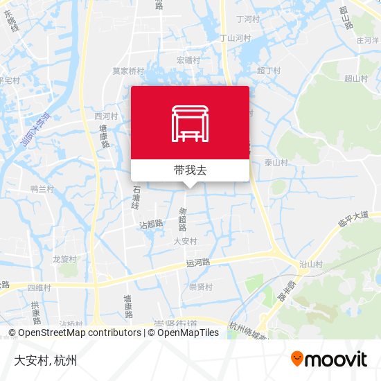 大安村地图