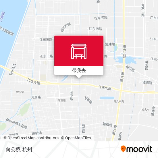 向公桥地图