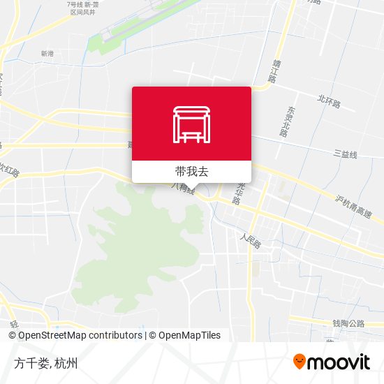 方千娄地图