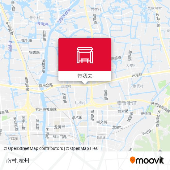 南村地图