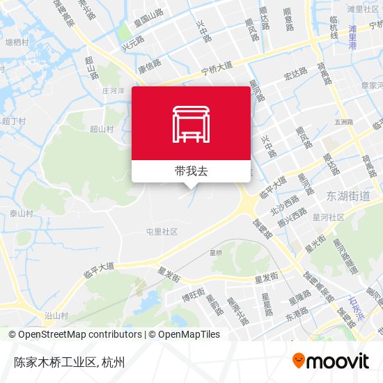 陈家木桥工业区地图