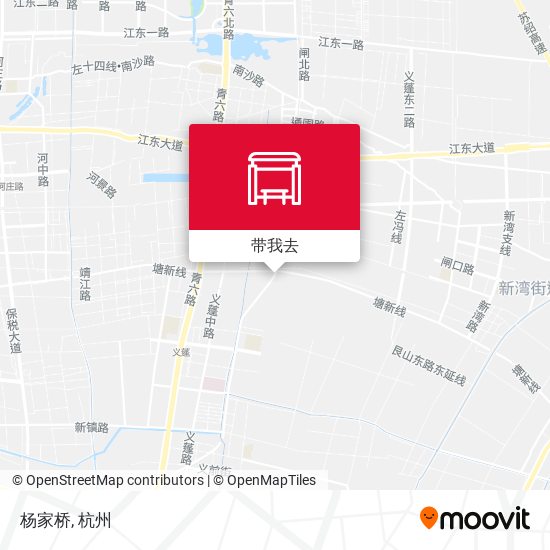 杨家桥地图