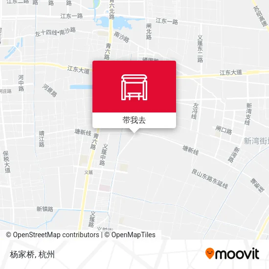 杨家桥地图