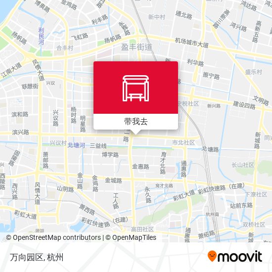 万向园区地图