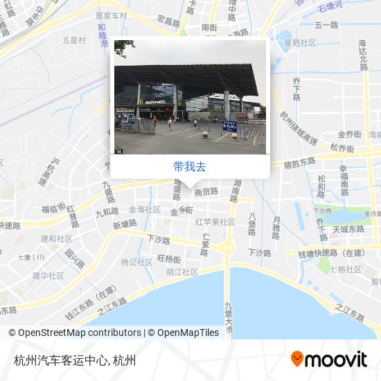 杭州汽车客运中心地图