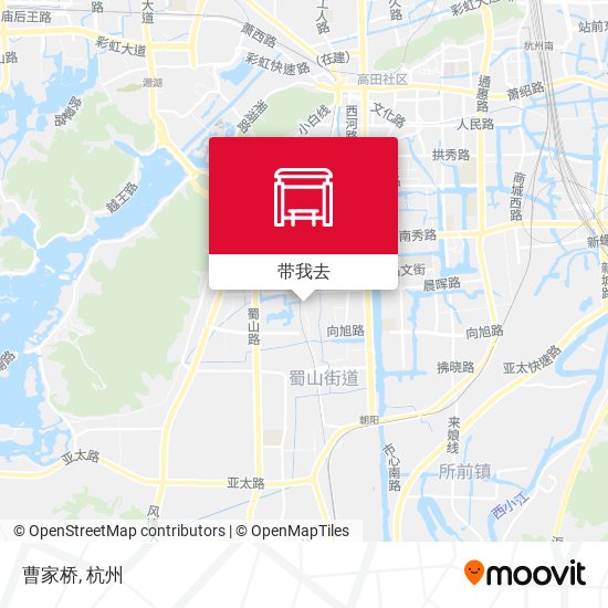曹家桥地图
