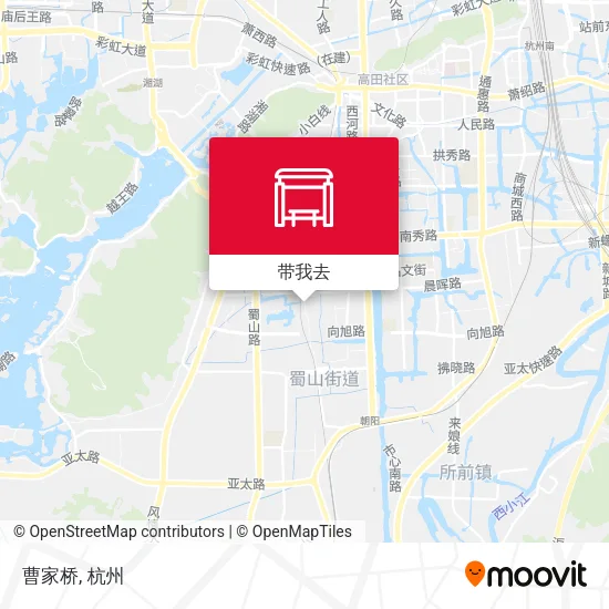 曹家桥地图