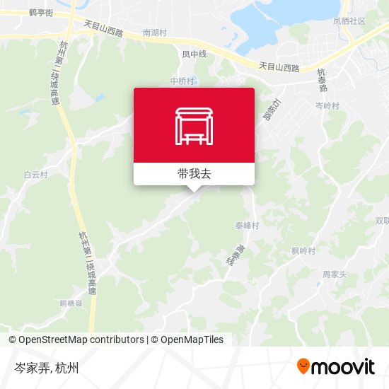 岑家弄地图