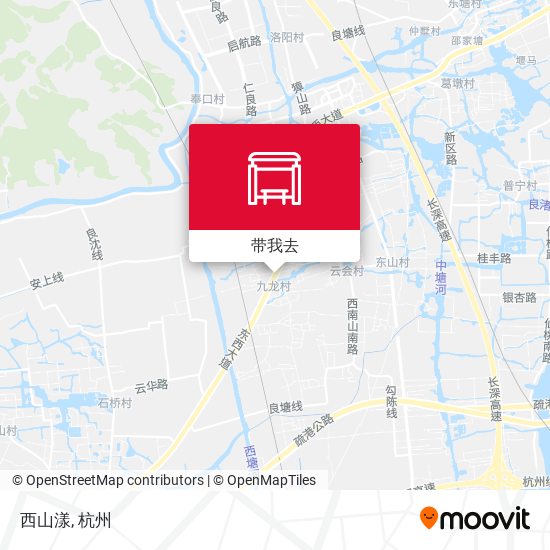 西山漾地图