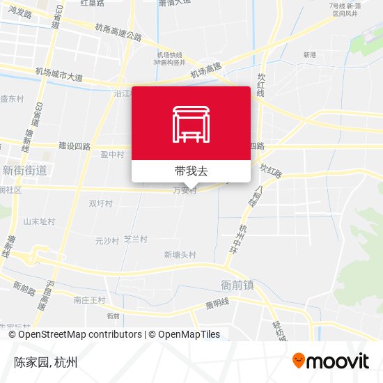陈家园地图