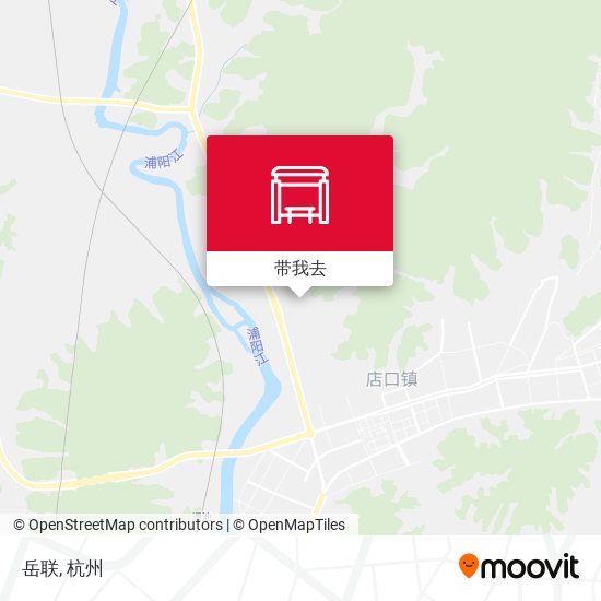 岳联地图