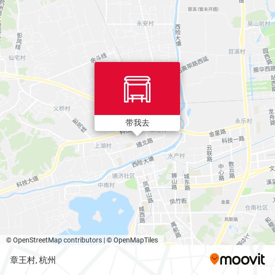 章王村地图